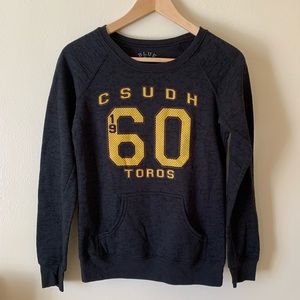 CSUDH 1960 Toros Black Sweatshirt